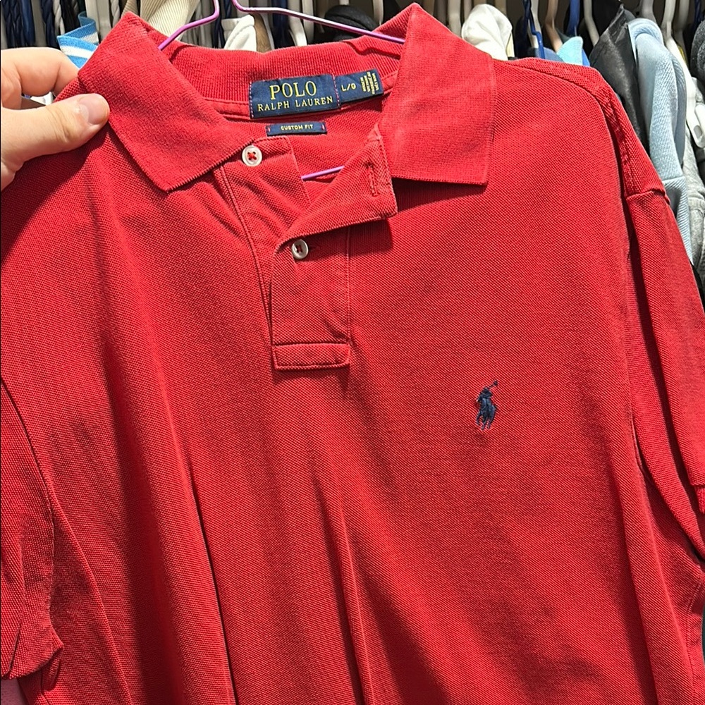 Polo by Ralph Lauren Red Classic Polo Shirt